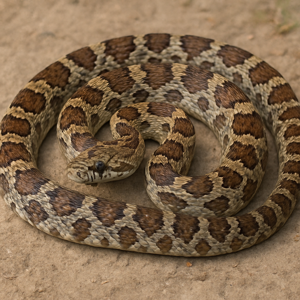 AI-generated representative reference image — adult coiled