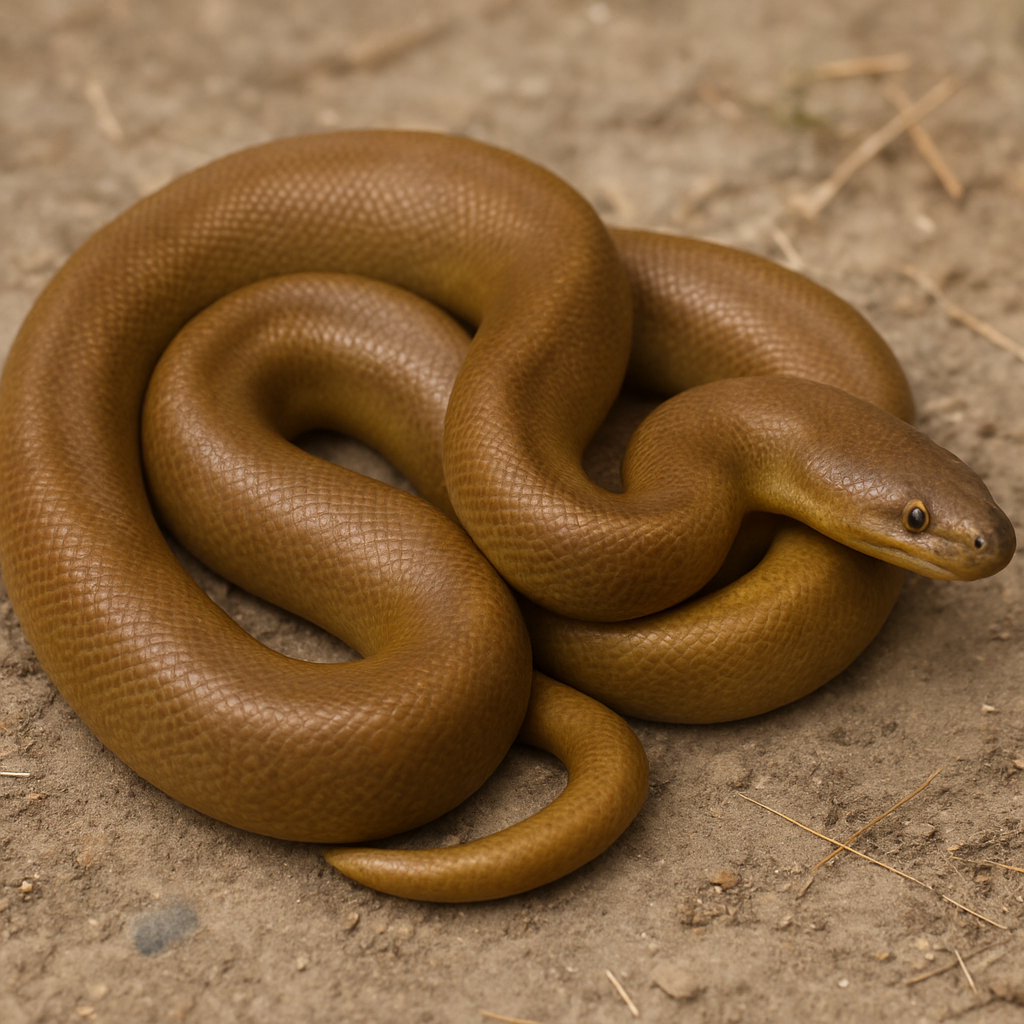 AI-generated representative reference image — adult coiled