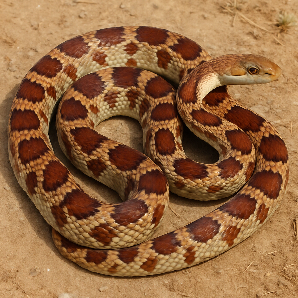 AI-generated representative reference image — adult coiled