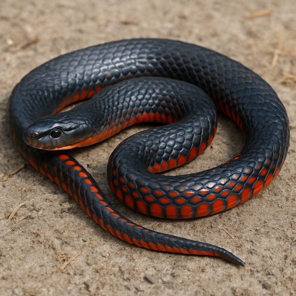 AI-generated representative reference image — adult coiled