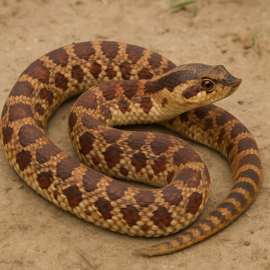 AI-generated representative reference image — adult coiled