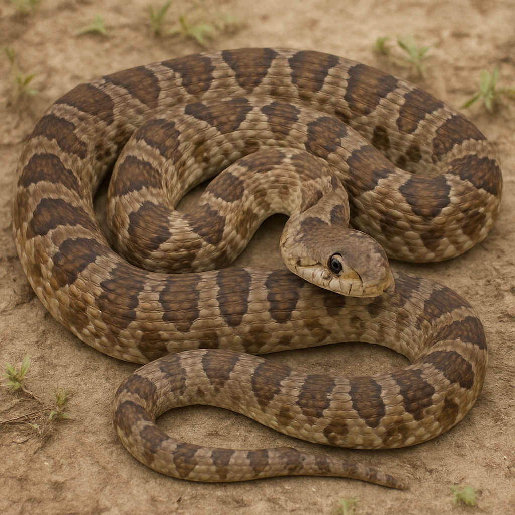 AI-generated representative reference image — adult coiled
