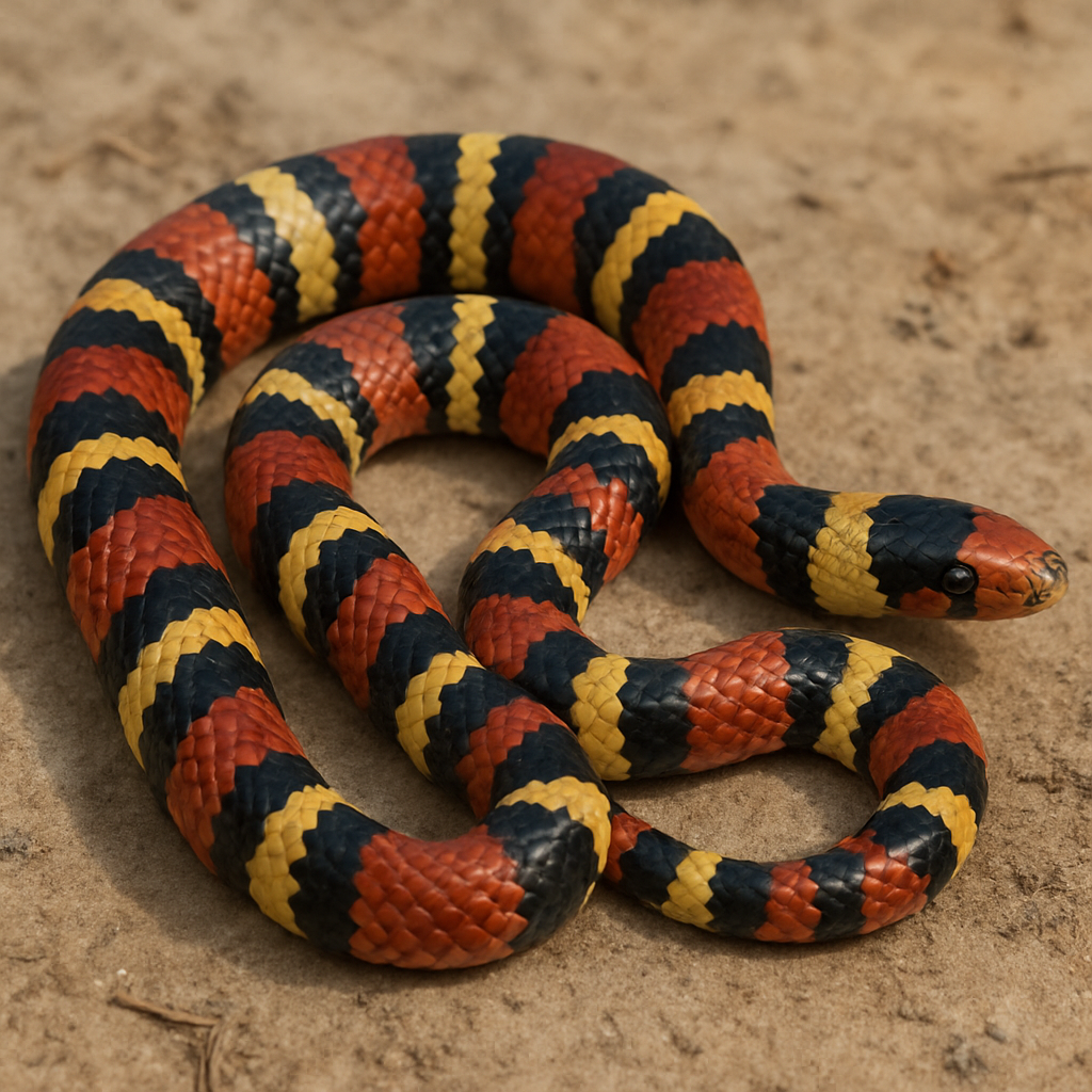 AI-generated representative reference image — adult coiled