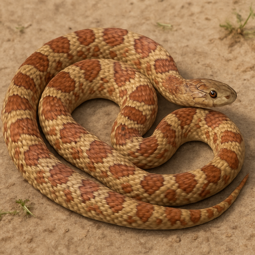 AI-generated representative reference image — adult coiled