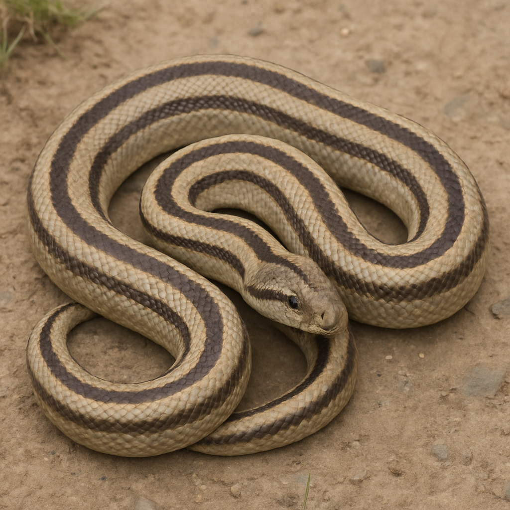 AI-generated representative reference image — adult coiled