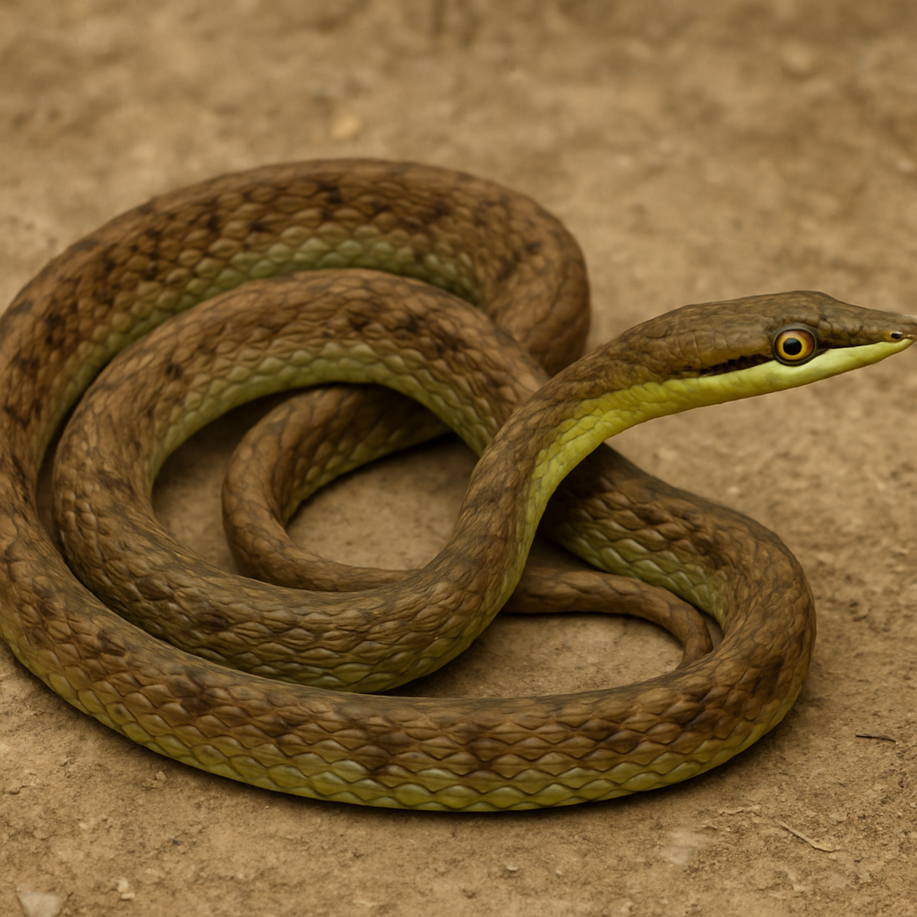 AI-generated representative reference image — adult coiled