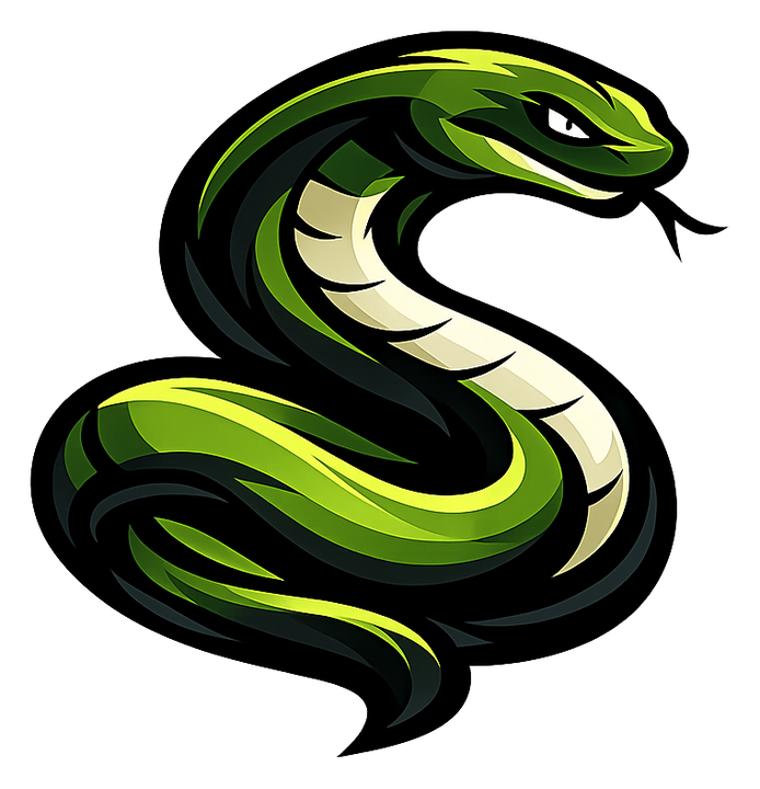 SnekQ snake emblem